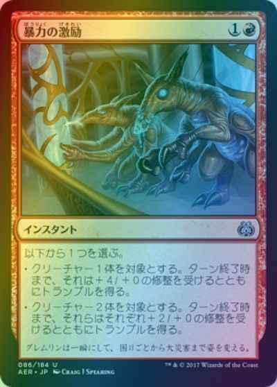 暴力の激励