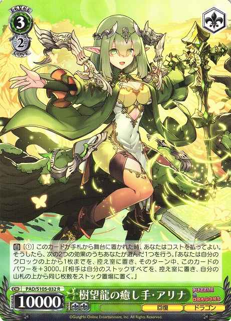 樹望龍の癒し手・アリナ