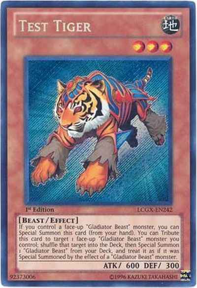 スレイブタイガー 英語版 1st LCG...