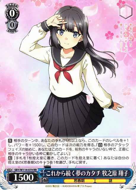 これから続く夢のカタチ 牧之原 翔子