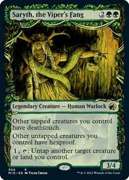 バイパーの牙、サリス(ショーケース)